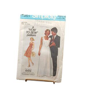 Simplicity 7861 Vintage Sewing Pattern 9/10 Jr. Teen Young Junior/Teen Pillowcas